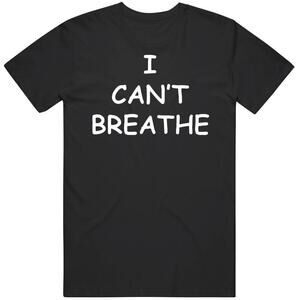 I Cant Breathe Black Lives Matter As Seen On Lebron James T Shirt